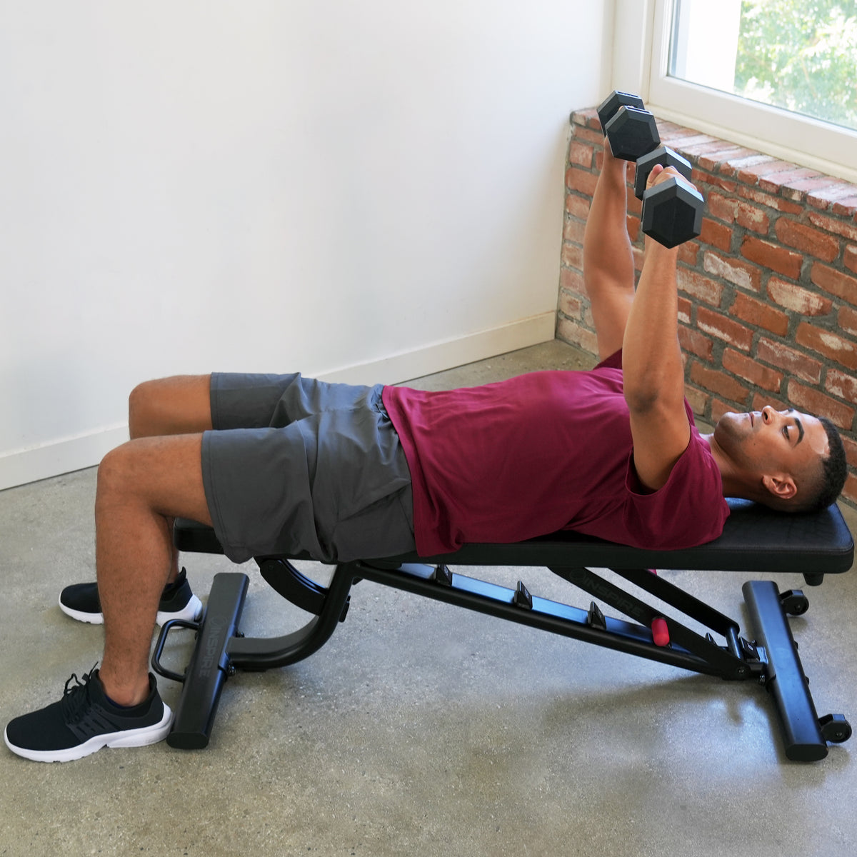Bench Add Incline Decline Weight Bench | Inspire Fitness