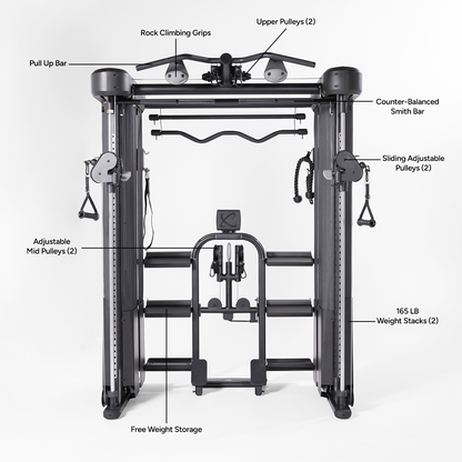 FT2 PRO Smith Functional Trainer