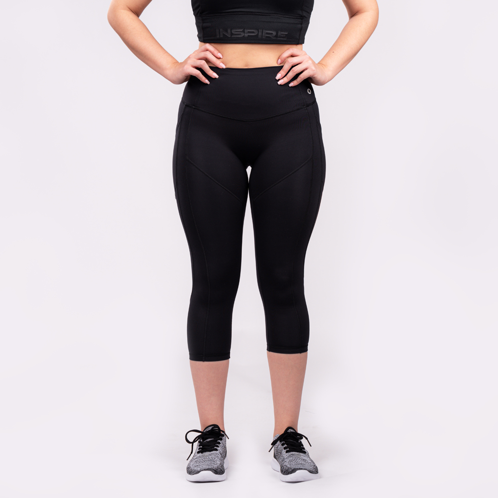 Buy online Solid Black Nylon Capri from Capris & Leggings for Women by  Zelocity By Zivame for ₹1099 at 35% off | 2024 Limeroad.com