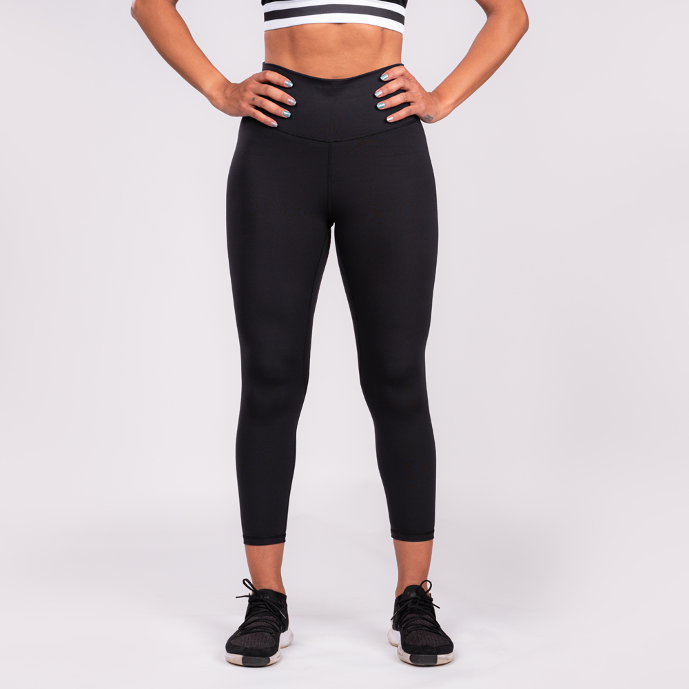 Buy Women's Microfiber Elastane Stretch Performance 7/8th Leggings with  Back Waistband Pocket and Stay Dry Technology - Withered Rose MW68