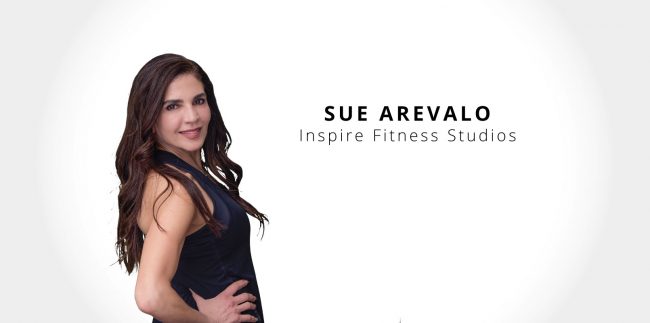 INSPIRE FITNESS STUDIOS TRAINER: Sue Arevalo