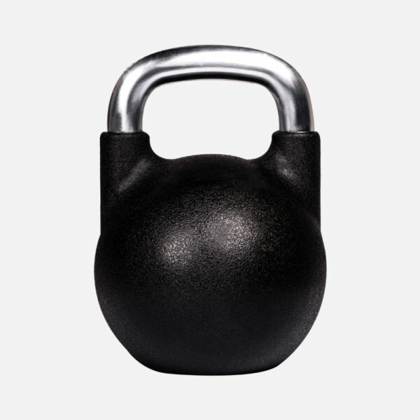 Powder Coated Kettlebells, Black Matte Kettlebell Weights for Strength  Training, Conditioning and Functional Fitness - WF Athletic Supply