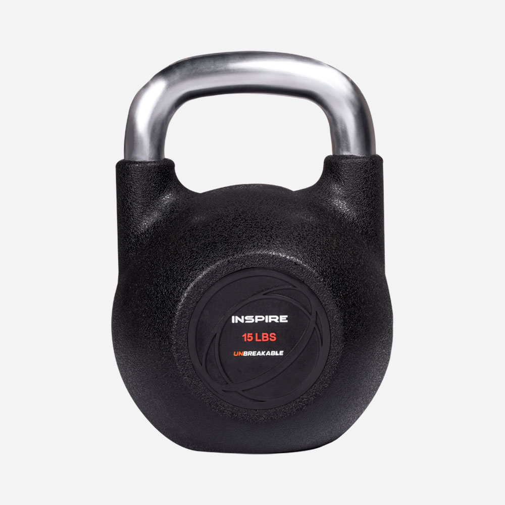 Powder Coated Kettlebells, Black Matte Kettlebell Weights for Strength  Training, Conditioning and Functional Fitness - WF Athletic Supply