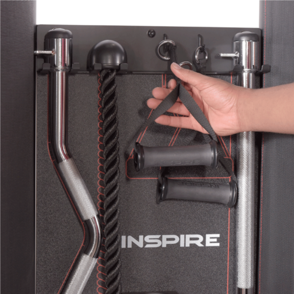 Fitness accessories available for the CFT Commercial Functional Trainer by Inspire Fitness