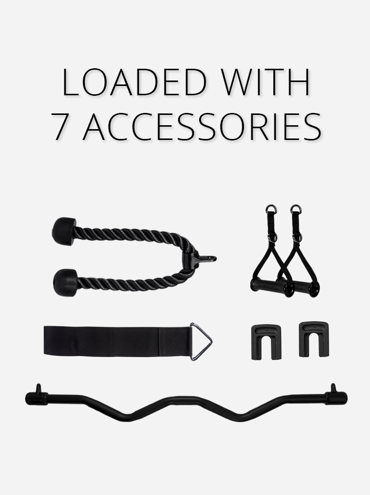 Loaded With 7 Accessories